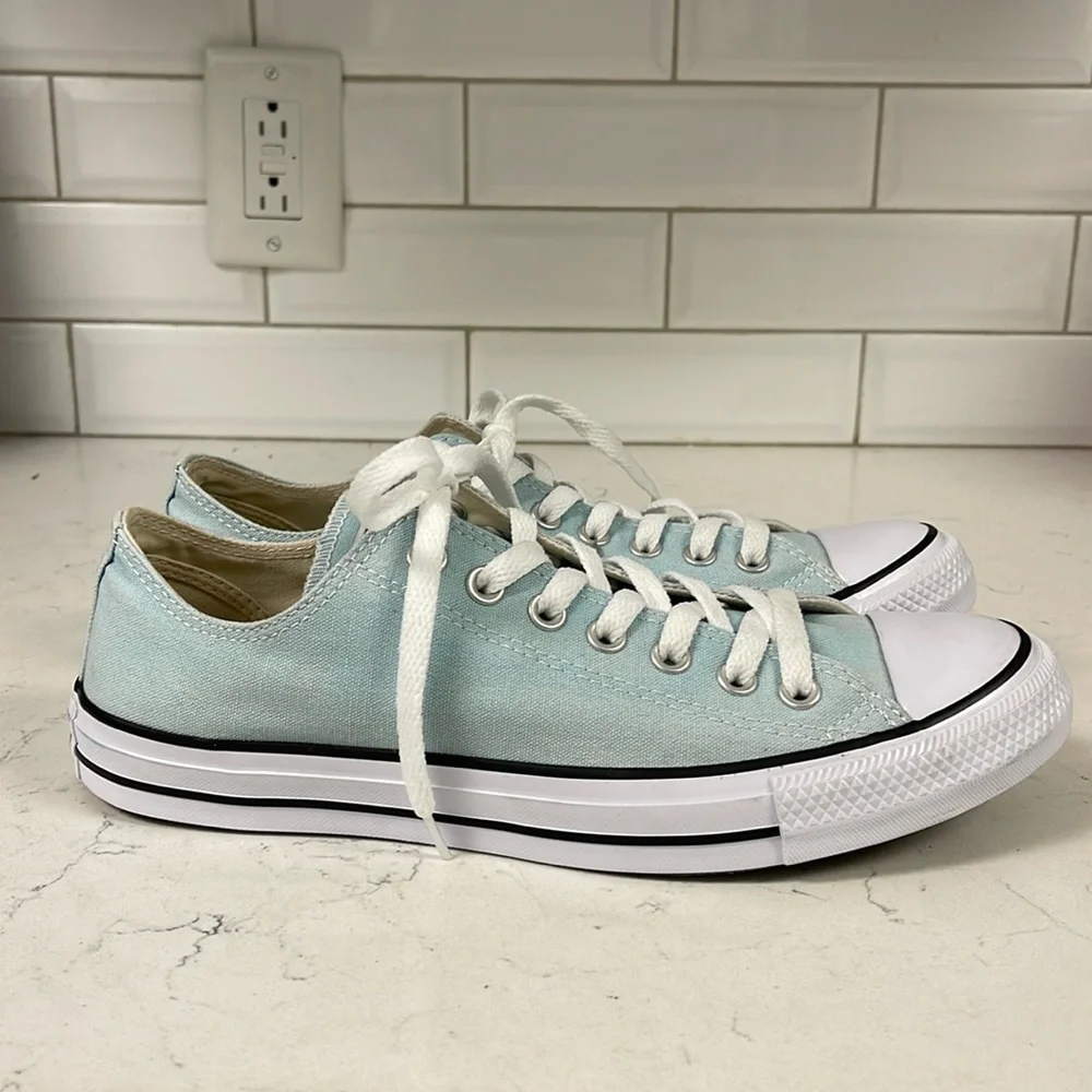 Converse All Star Unisex Low CTAS OX 160460F Men’s 9 Women’s 11 Ocean Bliss Blue